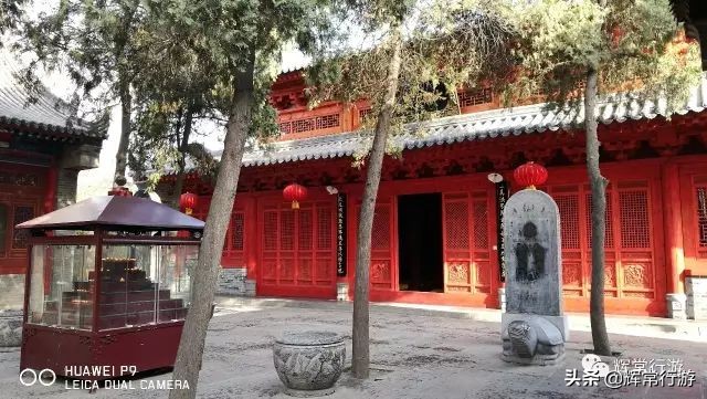 西安市东大街著名寺院卧龙寺,西安古寺青龙寺