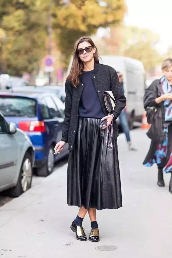 秋冬的裙子这样穿才好看,冬季裙子穿搭女2020高级感