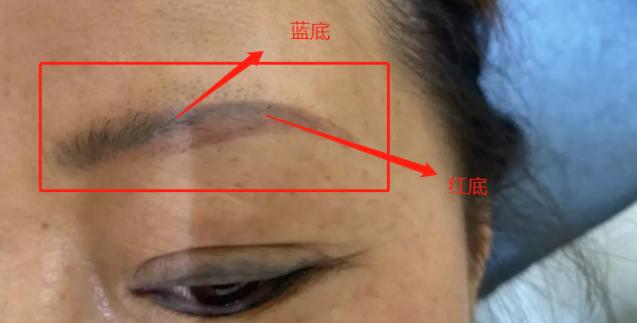 纹眉红眉原因,纹眉底色太黑怎么办