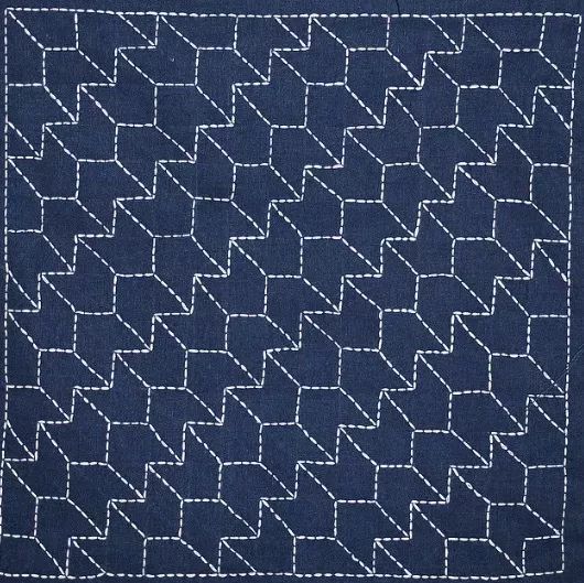 刺子绣基础教程,最简单的刺子绣教程