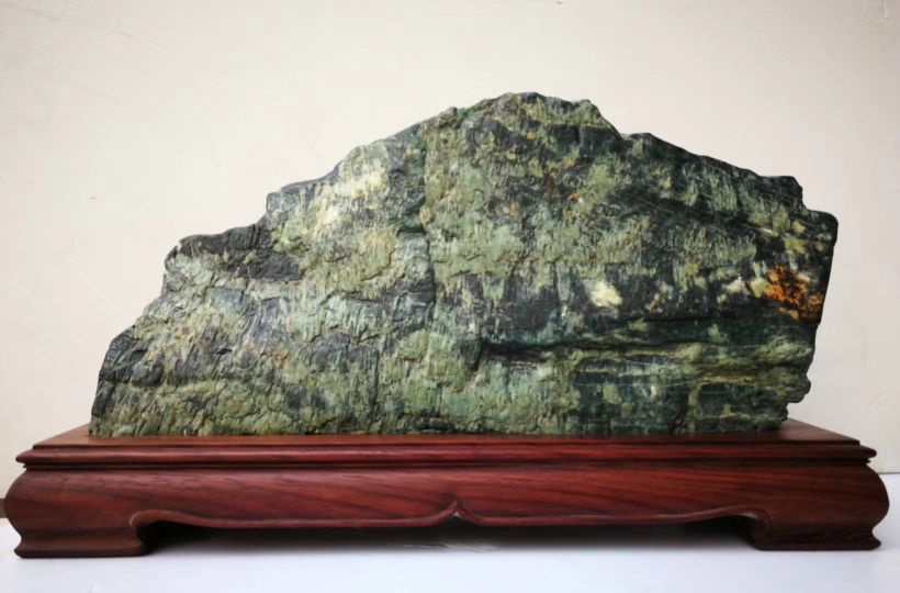 崂山绿石精品欣赏,什么样的崂山绿石值钱