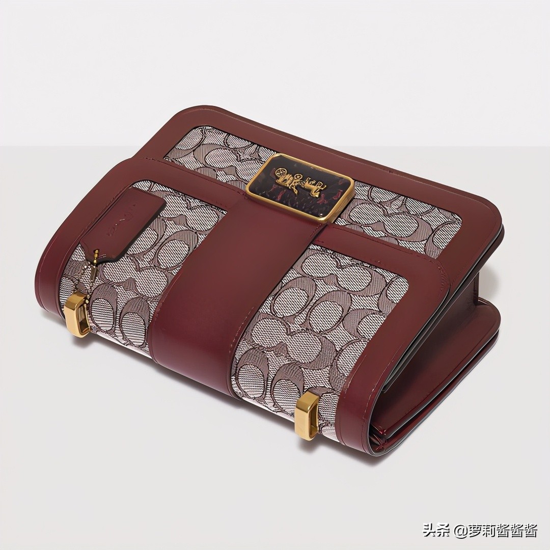 coach提花织物托特包,coach小号提花织物包