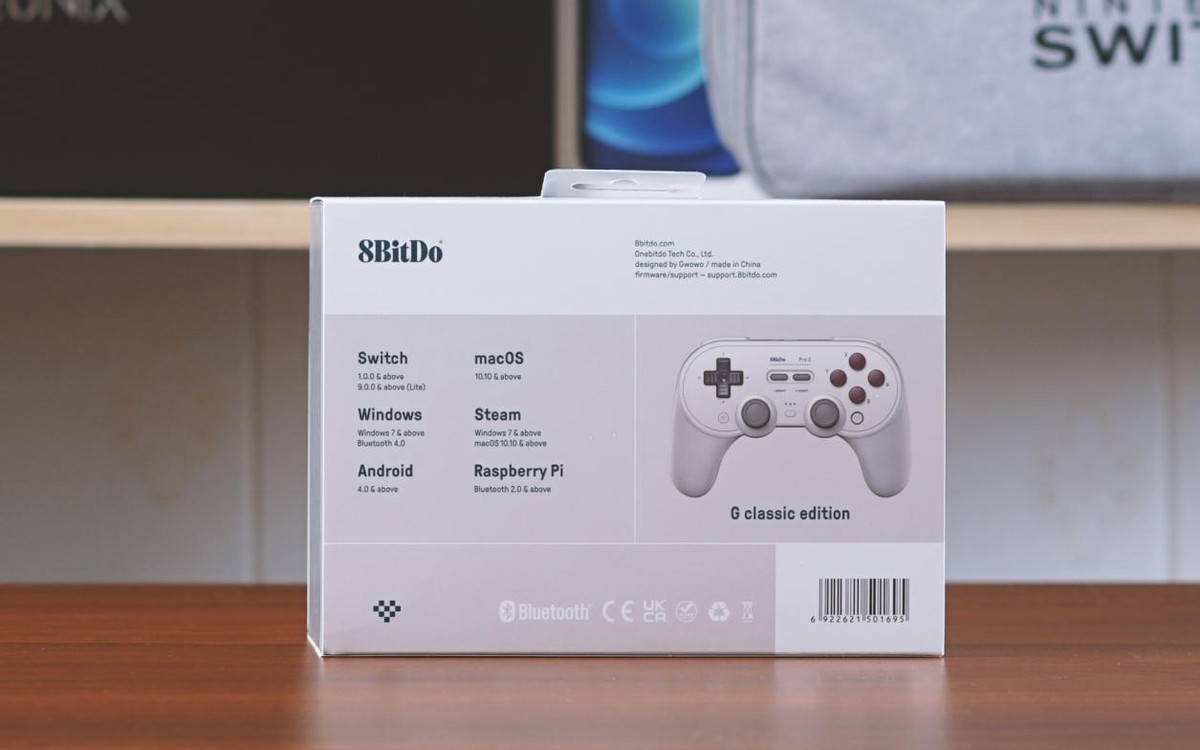 八位堂pro2与switch手柄,游戏玩家必备外设