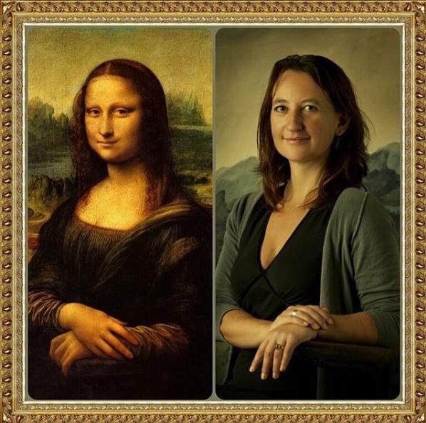 世界名画人物模仿搞笑,外国人恶搞画作