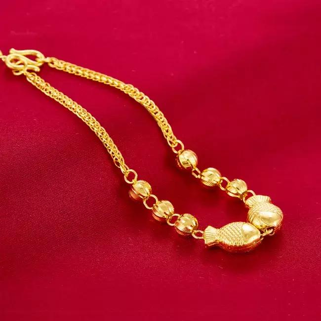 黄金手链diy样式,男士黄金手链样式