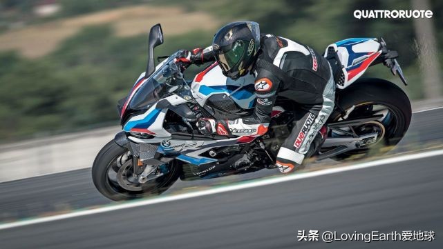 宝马摩托m1000rr雷霆版,宝马m1000rr红色摩托赛车试跑