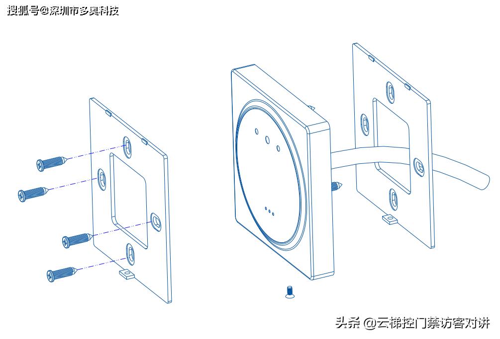 通道闸机门禁控制器,门禁读头和读卡器