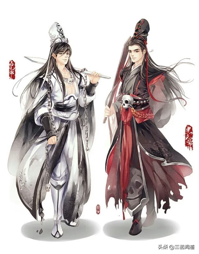 冥界第一*男美**白无常，拥有令三界都艳羡的爱情