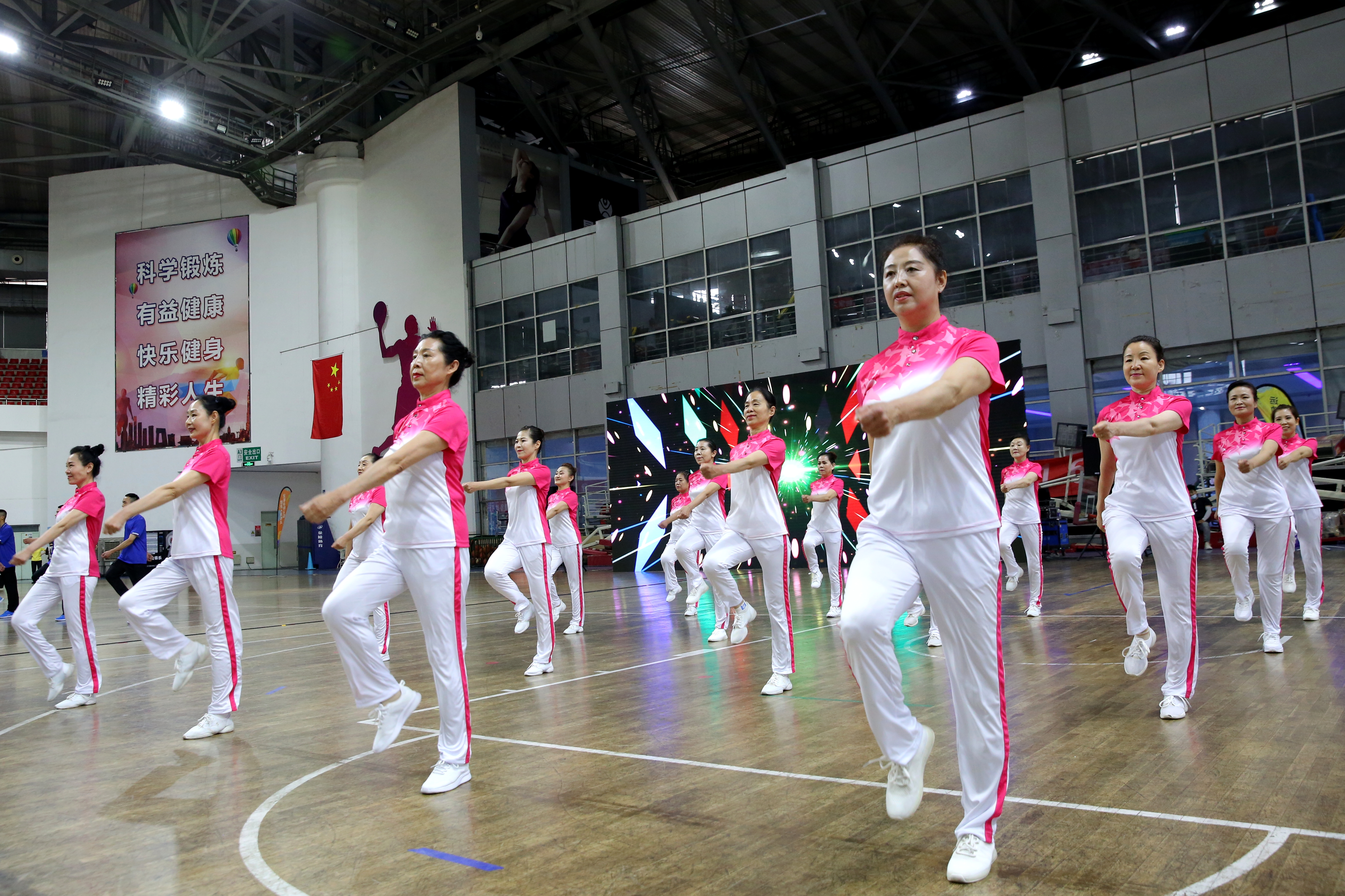 昌平区全民健身大会篮球赛,北京昌平体育节开幕