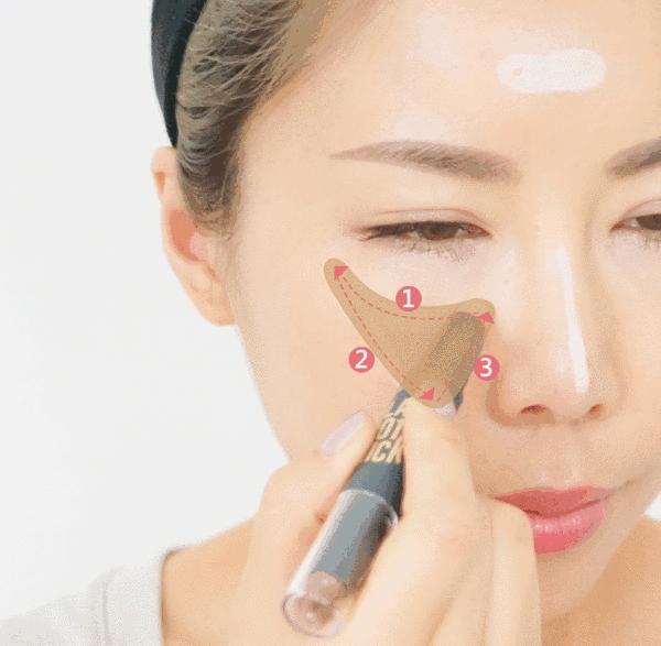 鼻头大鼻翼大用修容棒怎么修容,修容笔和修容棒一样吗怎么用