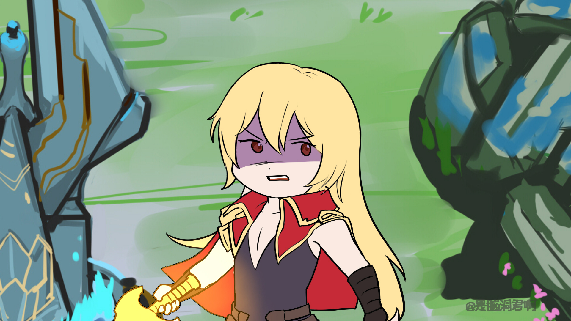 王者脑洞所李信,王者脑洞所妲己救李白