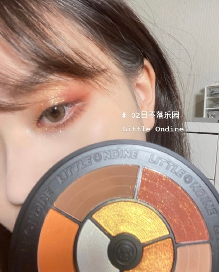 眼影绝美图,春意盎然绿色系眼影