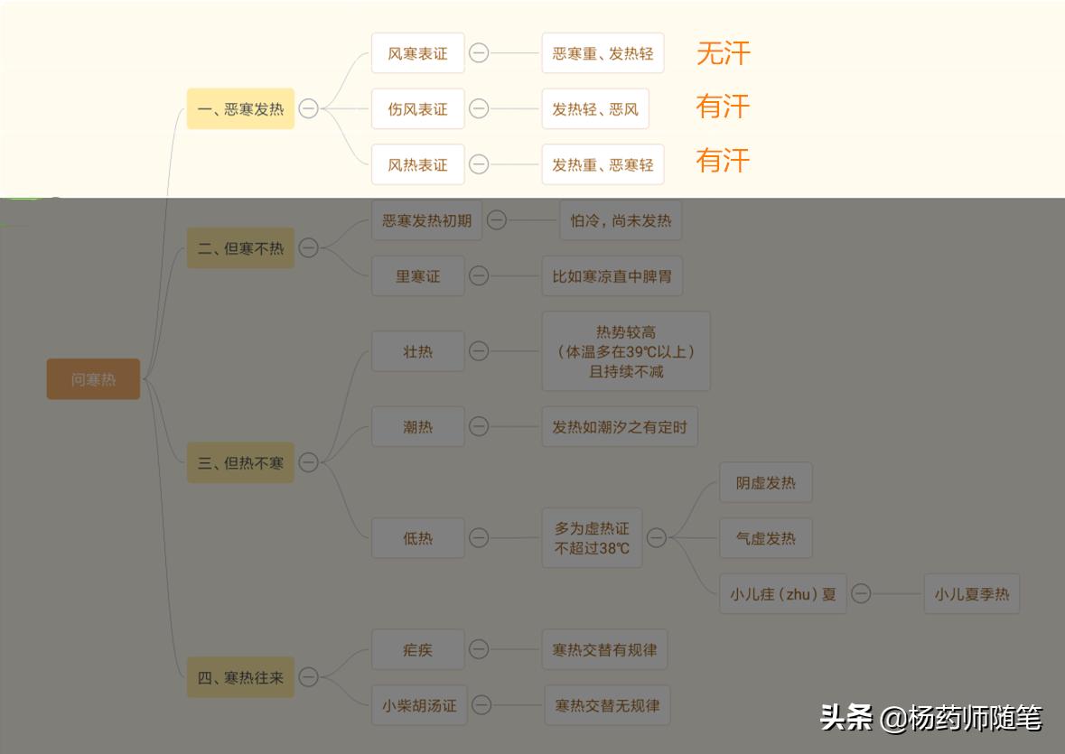 中医学前班|盘一盘老中医爱问的问题:二、有没有出汗?