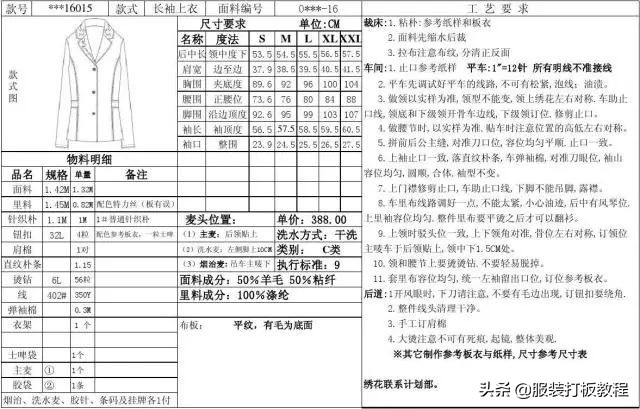 服装工艺说明100字,服装工艺总结怎么写