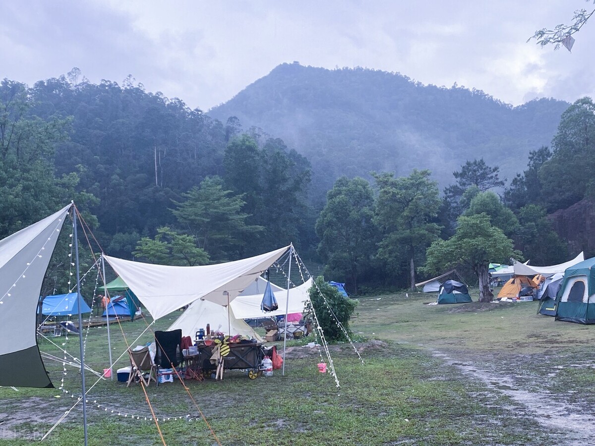 露营地看日出点推荐,藏在深山里的绝美露营点