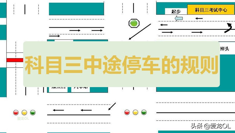 科目三超车可以停车吗,南山科目三超车过程可以停车吗