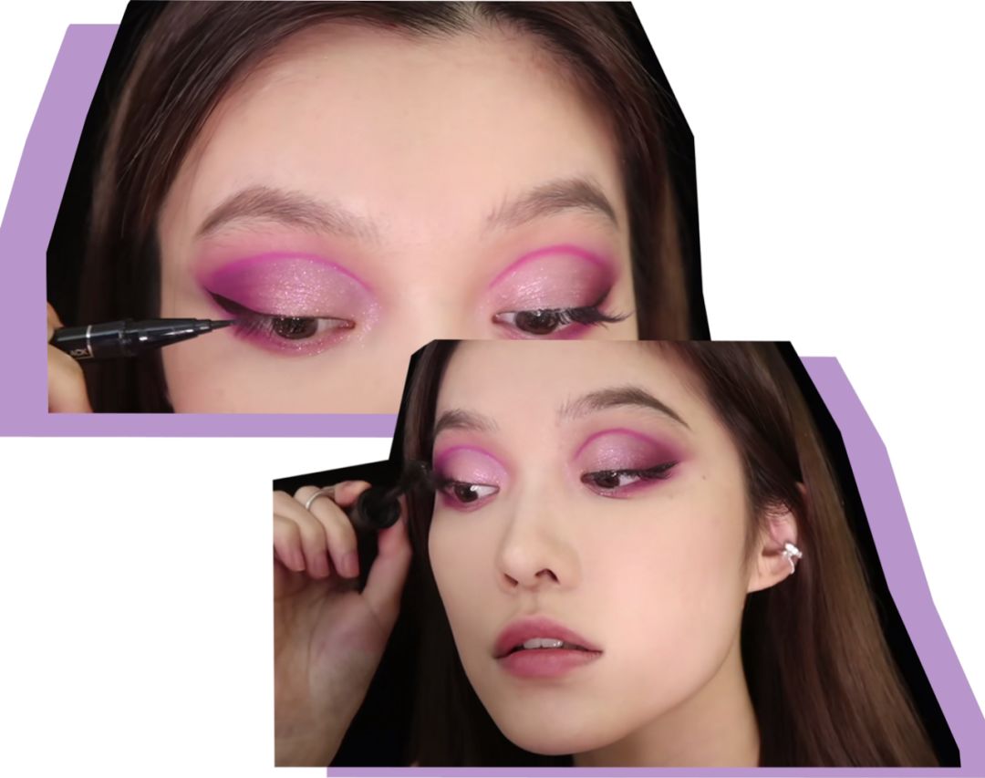 多肉葡萄妆,多肉葡萄化妆方法