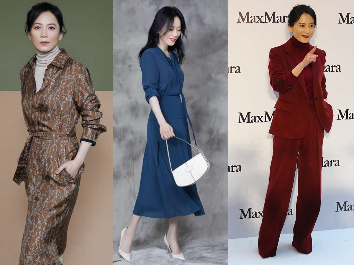 俞飞鸿高贵的穿衣搭配,俞飞鸿同款秋冬穿搭