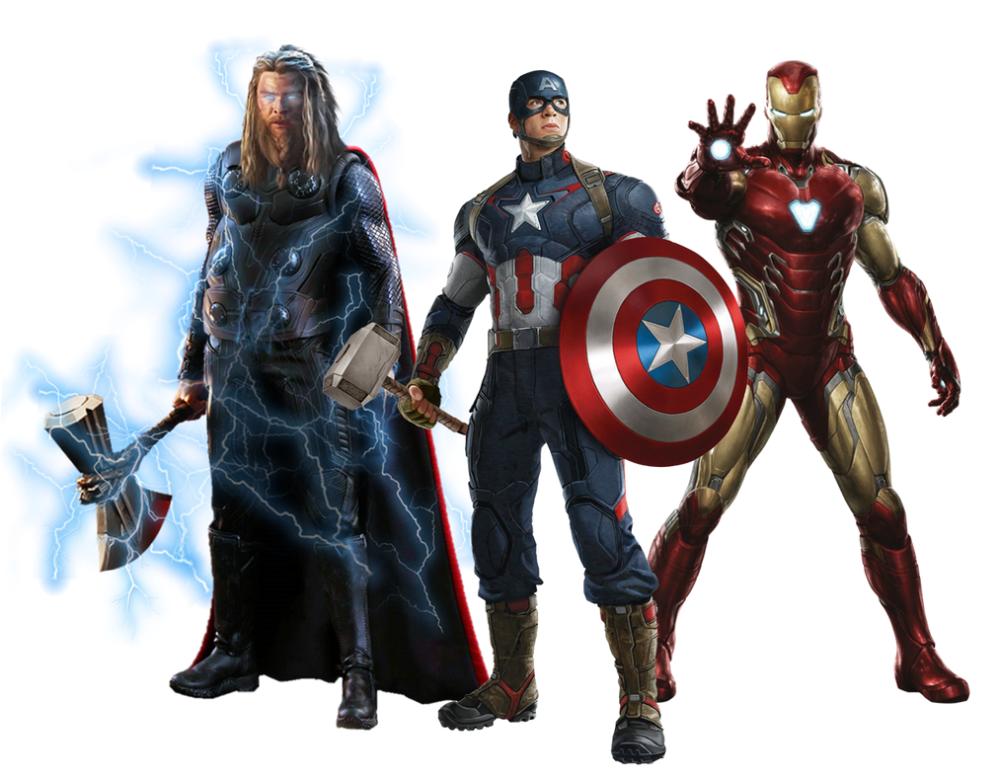 当漫威英雄穿上反浩克钢铁机甲,当漫威超级英雄穿上钢铁侠