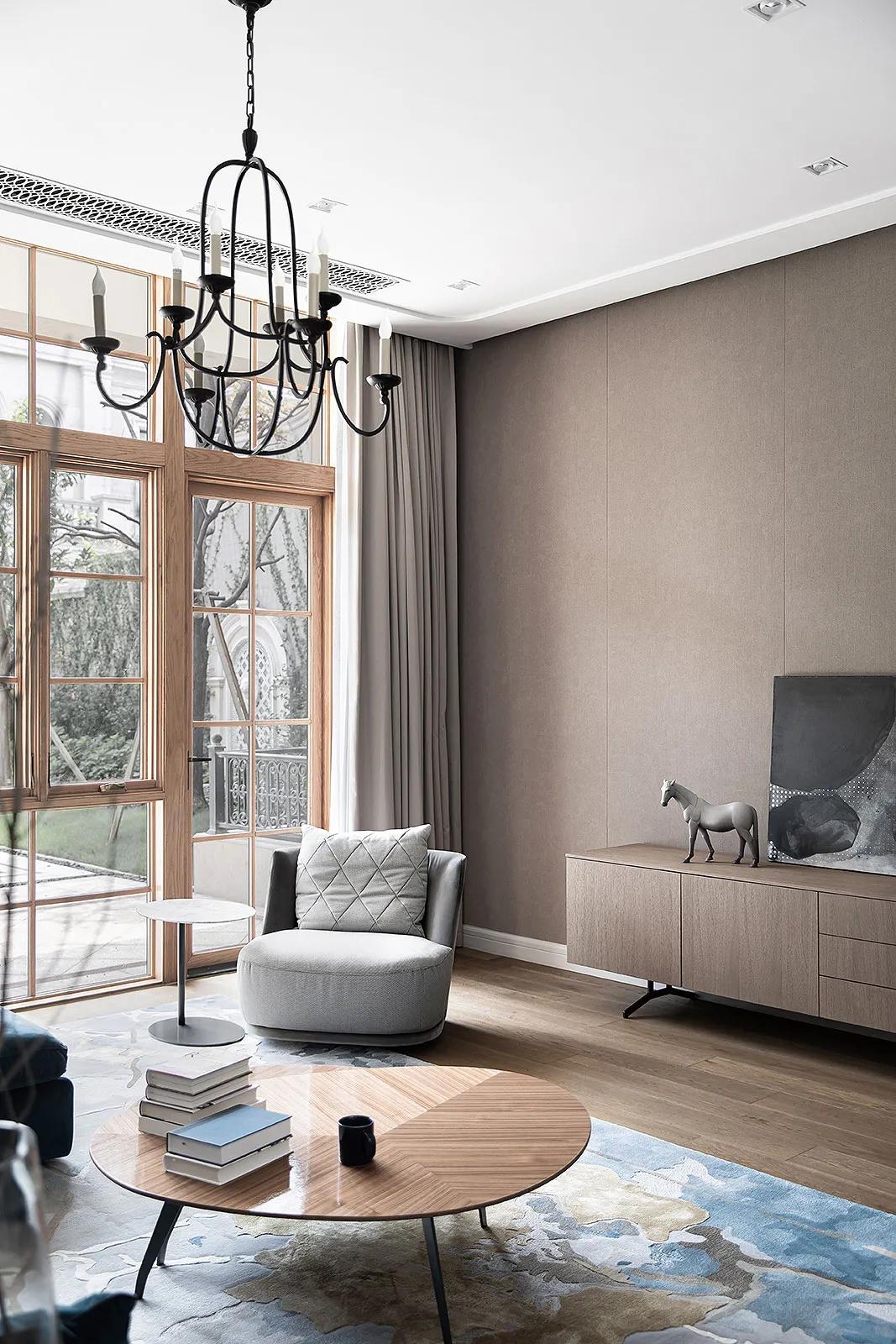 首发|尚层设计：1200㎡独栋别墅，是栖居地，更是精神家园