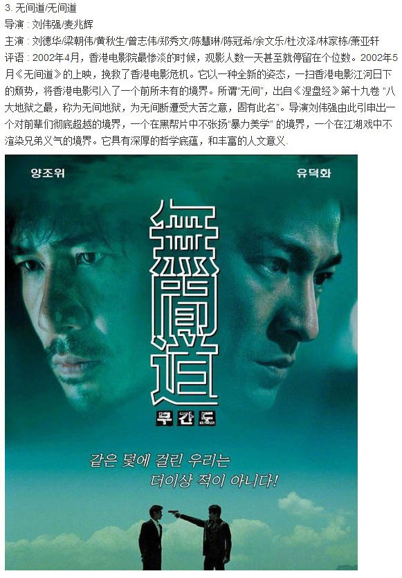 香港黑帮电影大全免费观看完整版,几乎无差评的十部香港黑帮电影