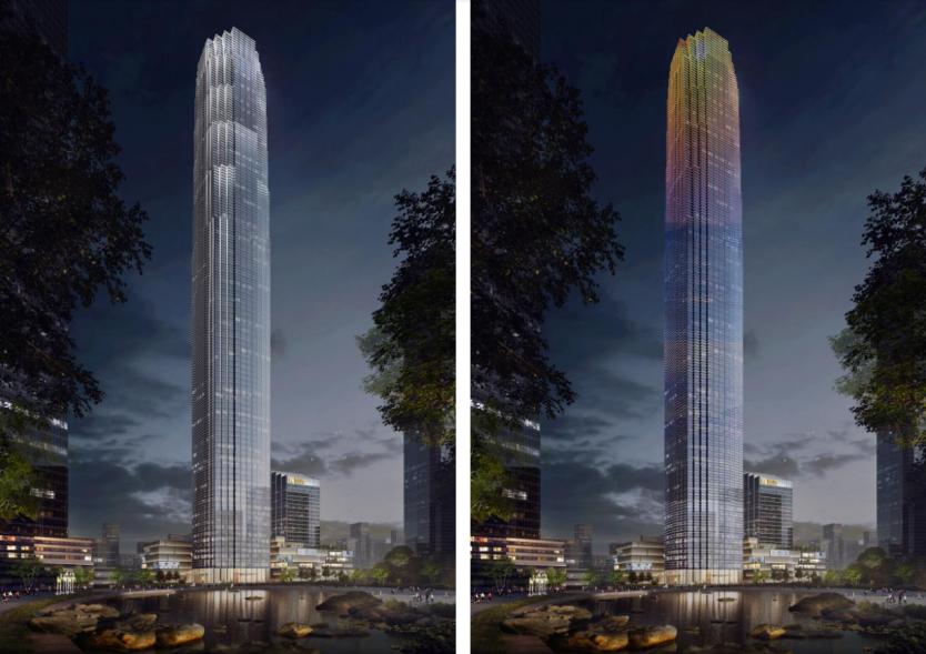 山东第一高楼济南绿地中心,山东国际金融中心效果图