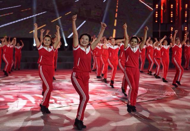 包头市昆区第一届全民健身节开幕,包头市第二十九中学运动会开幕式