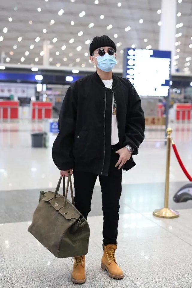 欧豪穿飞行员夹克,欧豪穿搭夹克