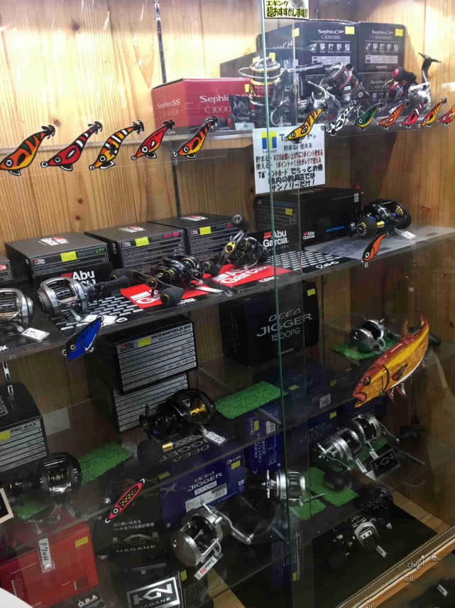 日本的渔具店是什么样的,日本二手渔具店