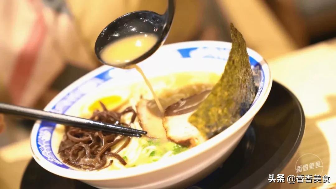 日剧中的酱油拉面,豚骨拉面日本泡面