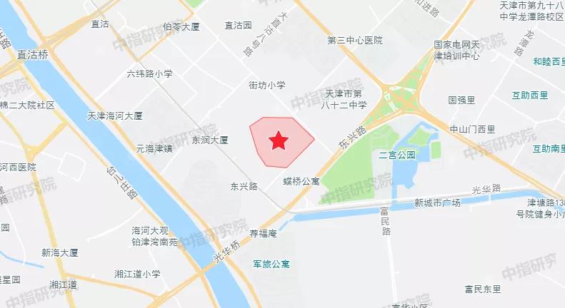 天津地主中交21亿首次布局河东区!成交楼面价17899元/㎡