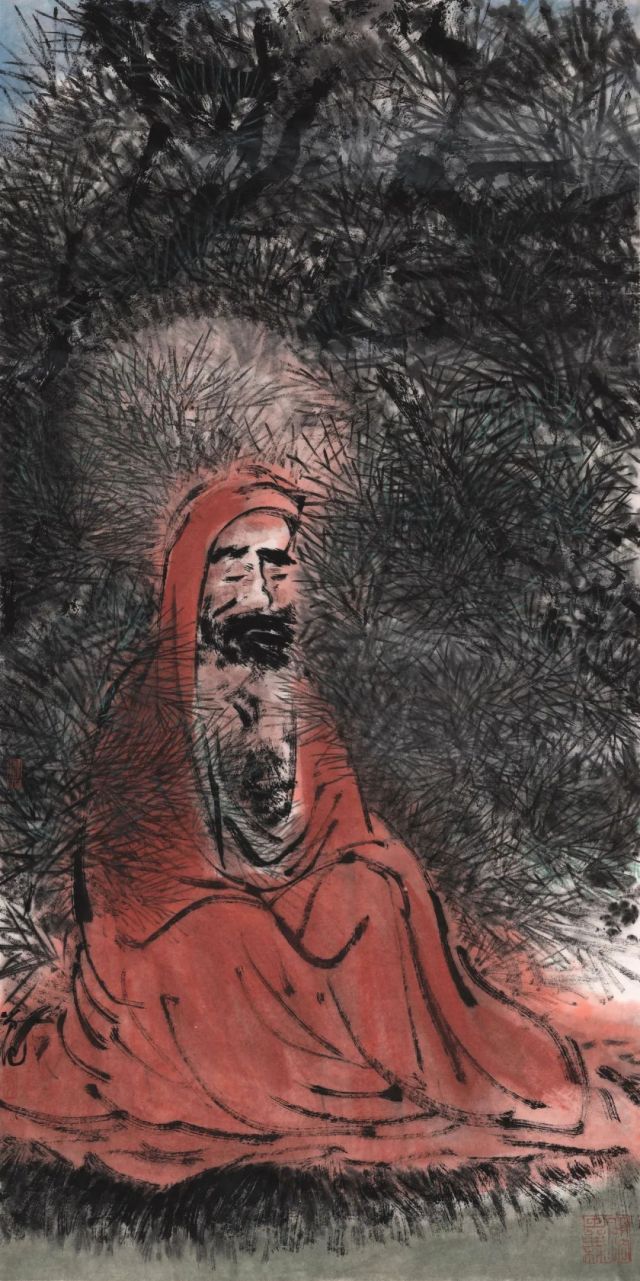 一念起陆尚绘达摩系列,一念起陆尚新绘达摩系列