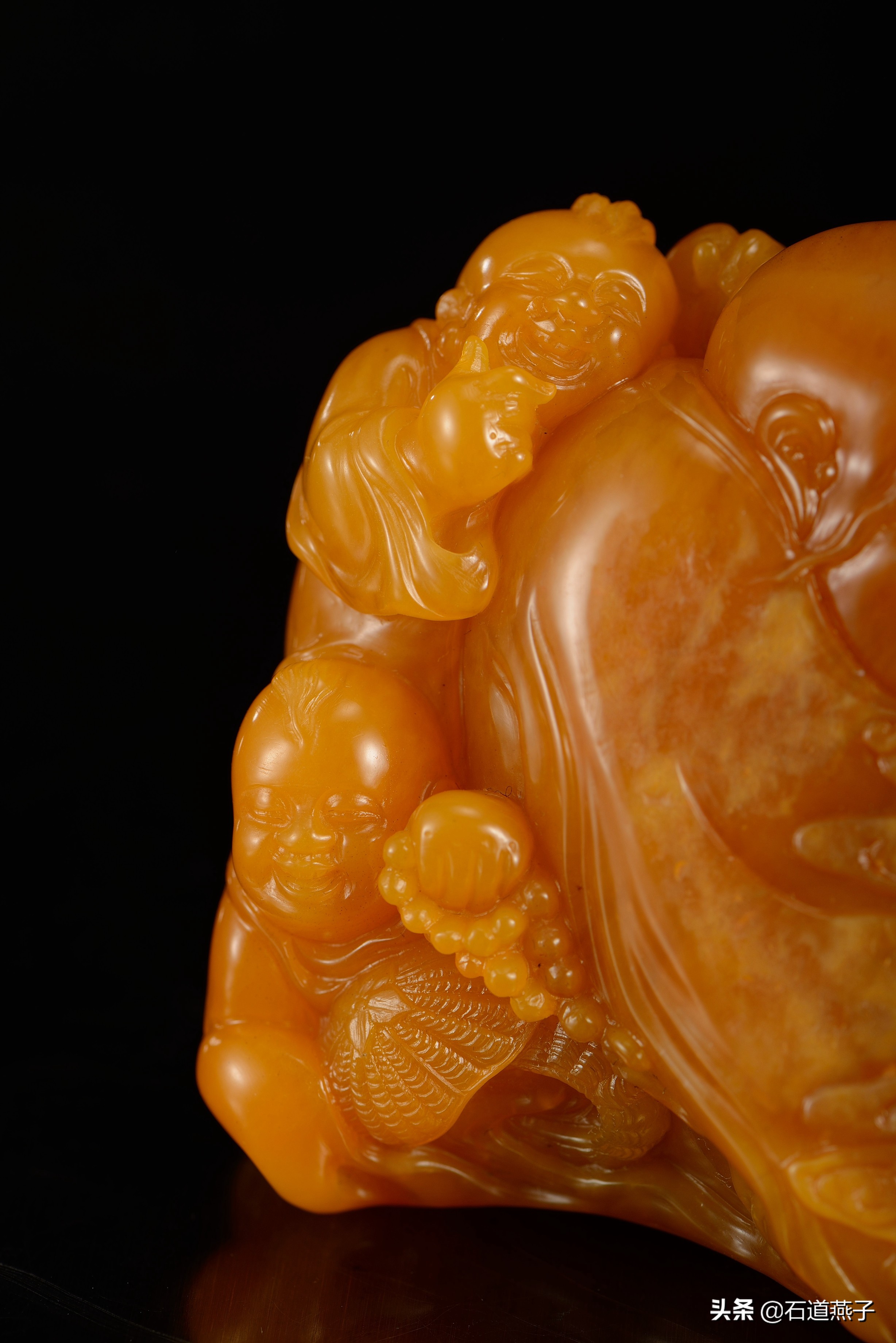 老挝北部田黄石图,北部田黄石挂件