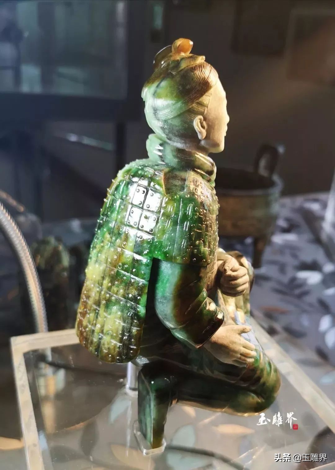 马云亲自接见的玉雕大师，曾雕刻翡翠标王，技艺精湛