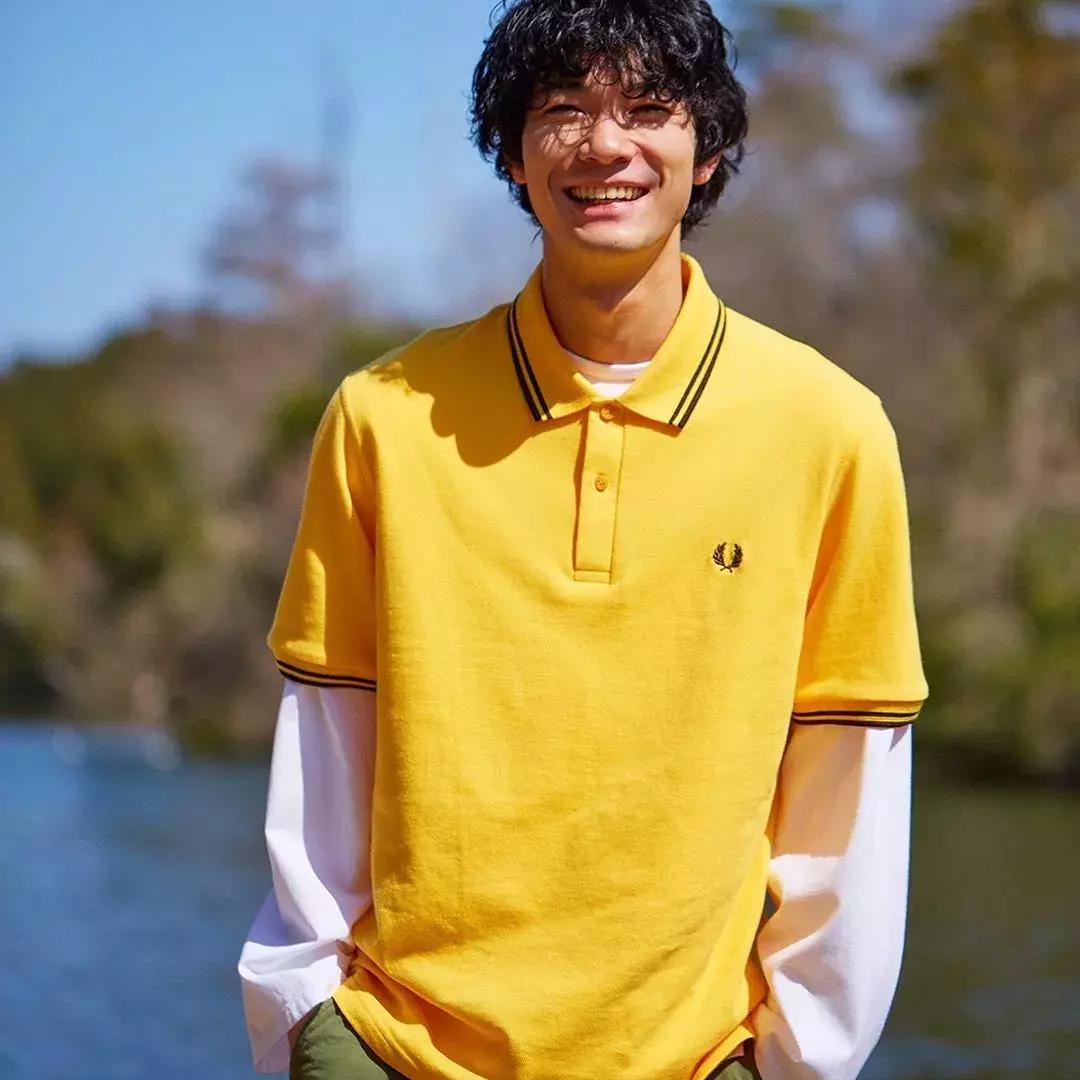 polo领怎么搭配出高级感,polo领休闲时尚