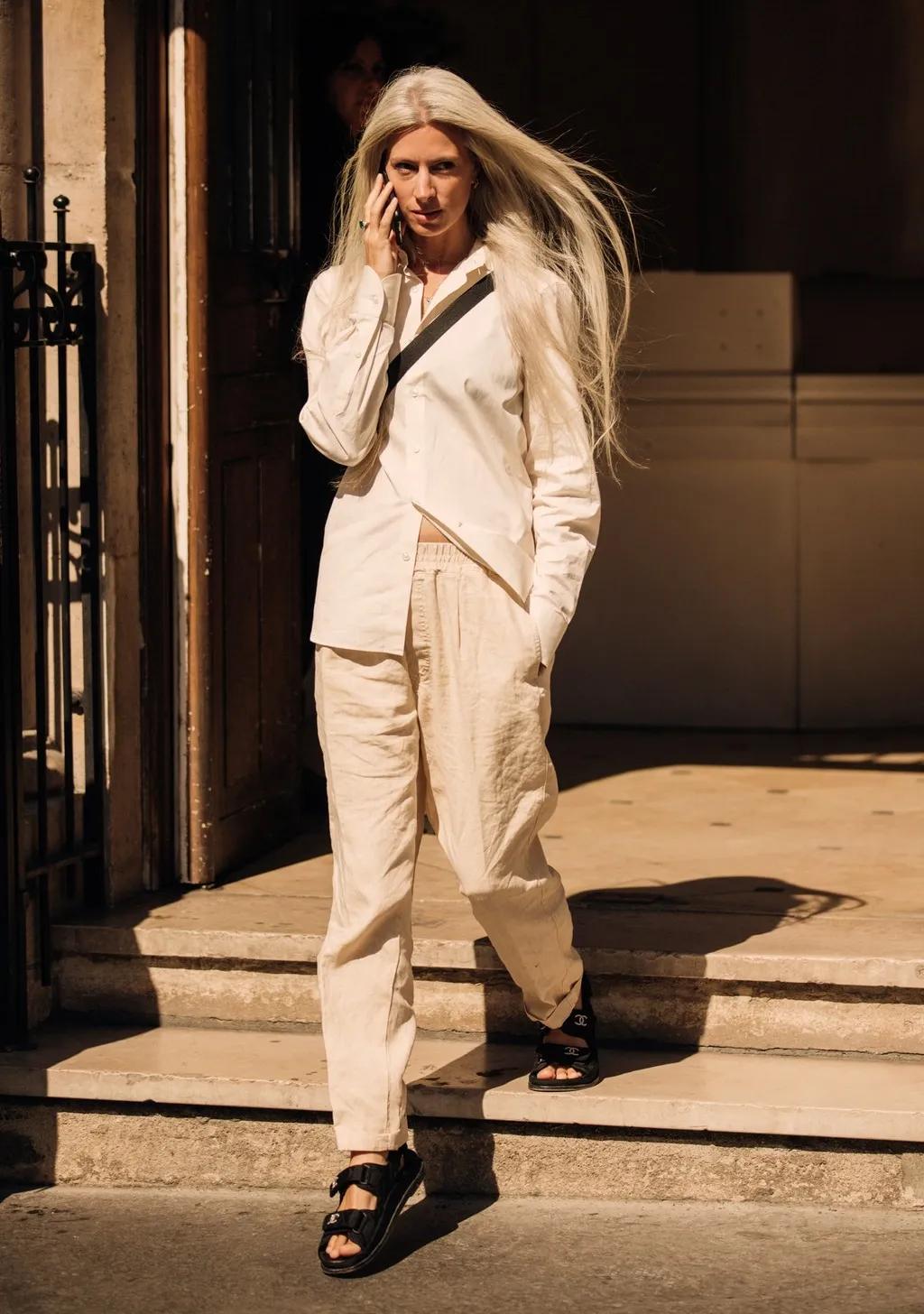 镂空丑萌老爹凉鞋,老爹凉鞋穿搭