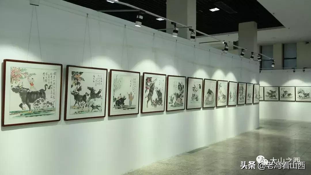 张怀文画牛,怀文画牛