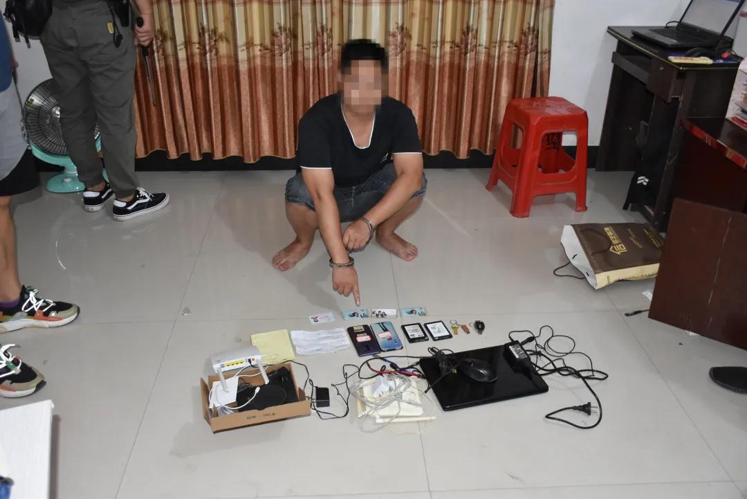 11人电信诈骗团伙落网,河池公布电信诈骗