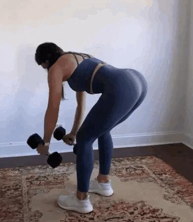 一对哑铃练出好身材健身教学,哑铃增肌锻炼全身的黄金动作