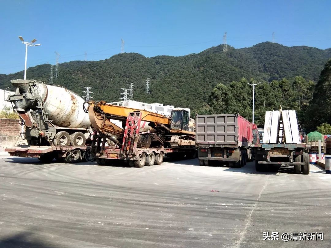 清远治超执法视频,治超夜查行动图片