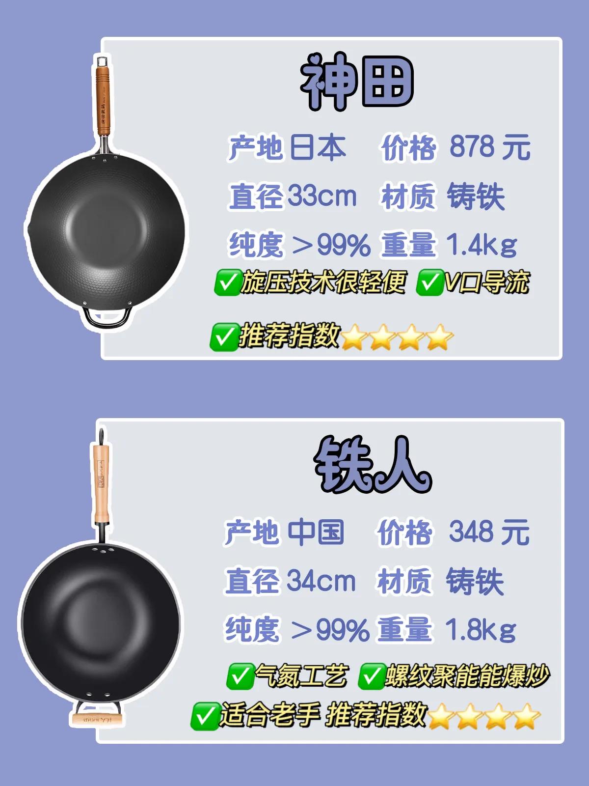 无涂层纯铁锅怎么选,铁锅怎么选择不锈不粘无油烟