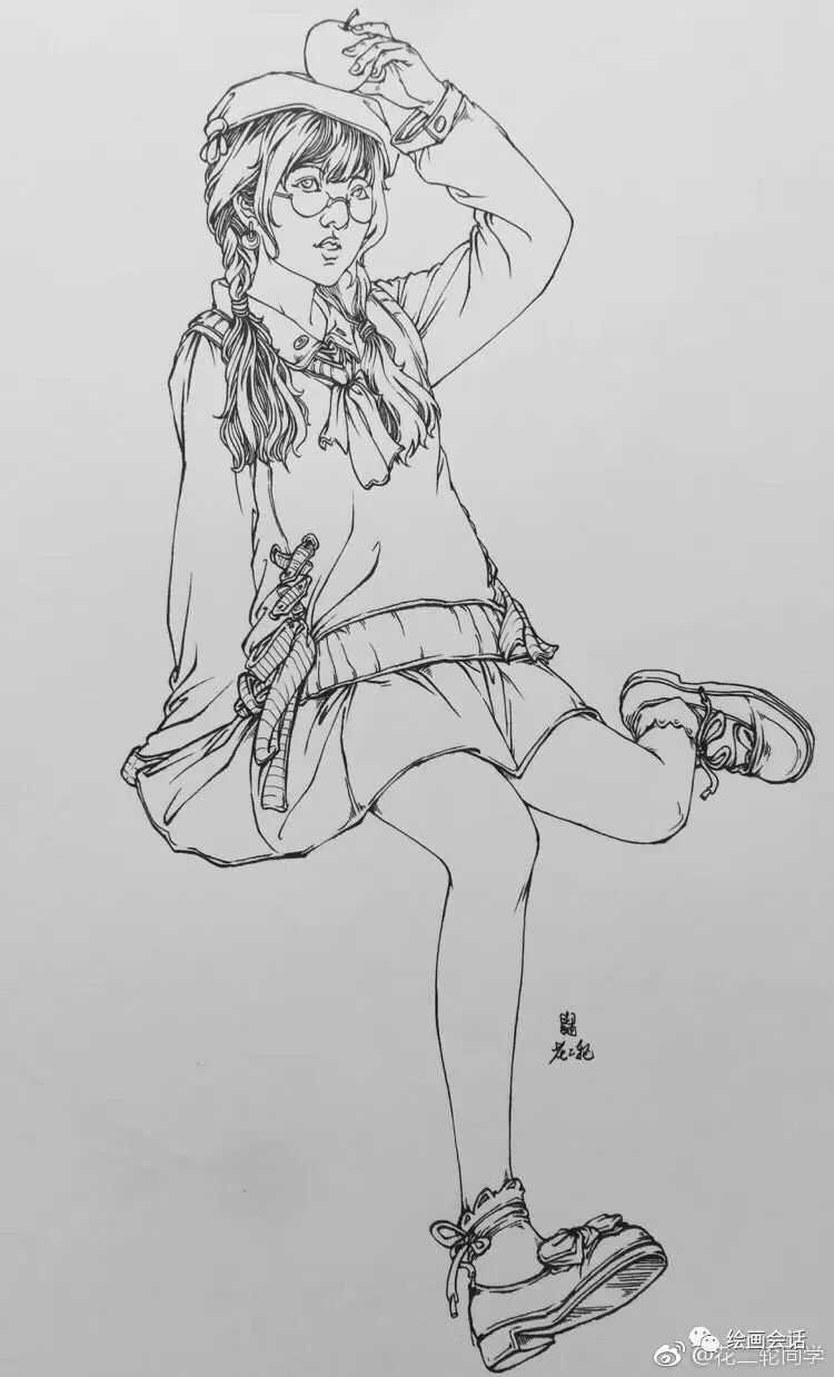 简单钢笔山水速写临摹图片,钢笔速写临摹推荐