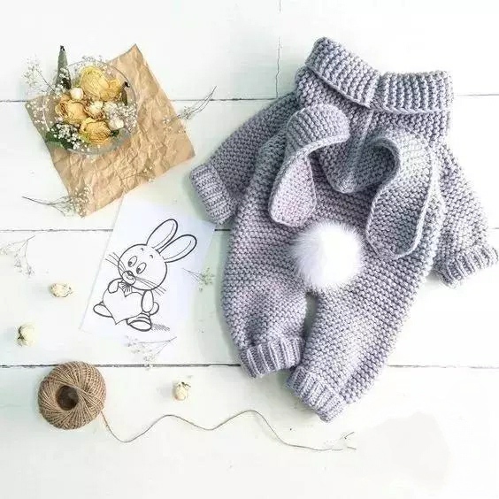 儿童毛衣绣花图案简单又漂亮,儿童马甲毛衣编织教程简单大方