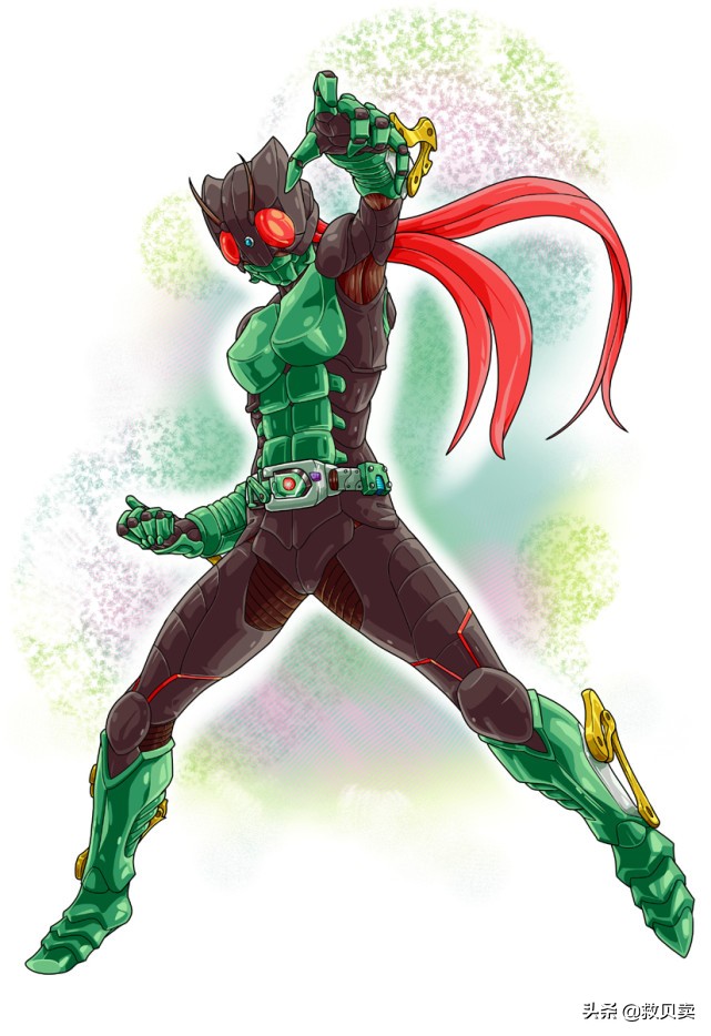 假面骑士集合四大主角的最终形态,假面骑士甲斗全骑士形态变身