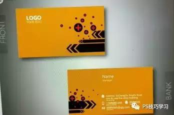 「教程学习」|怎样用PS快速制作名片