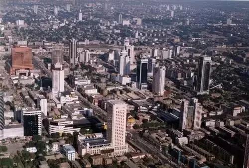 100年前石家庄地图,10年的石家庄照片