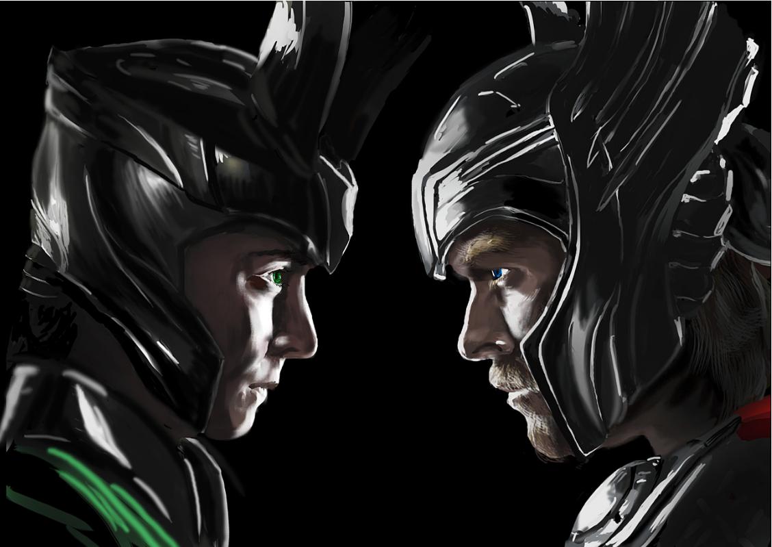 北欧神话索尔和洛基,北欧神话中洛基与雷神的关系