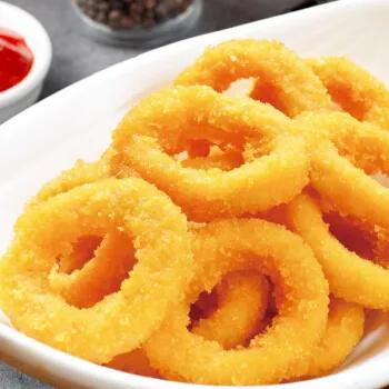 面包糠炸洋葱圈香甜酥脆,洋葱圈怎么炸又嫩又酥