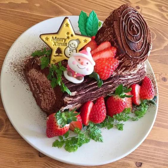 圣诞甜品最新造型 (圣诞节甜品造型)