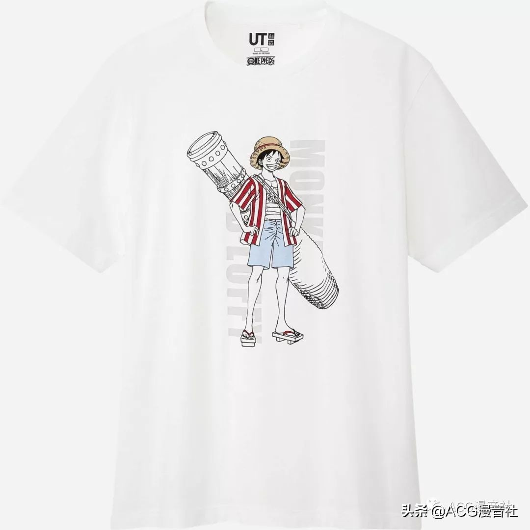 优衣库海贼王联名2022搭配,海贼王优衣库t恤图片